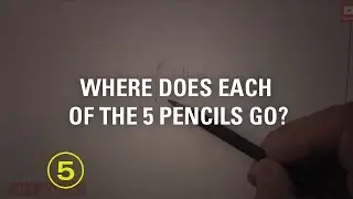 Where to Place Each Pencil Grade With the 5-Pencil Method (Must Have Skills #5)