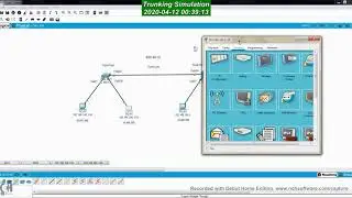 Configure VLAN Trunking using Cisco Packet Tracer