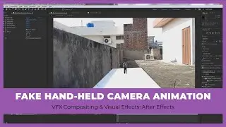 How to create Handheld Camera Animation in Adobe After Effects - VFX Compositing Course [83/143]