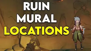 The Saga of Mr.  Forgetful Genshin Impact - all ruin mural locations