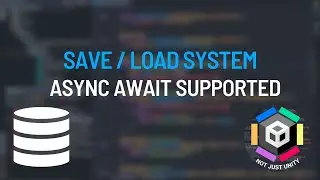 Save & Load your game data async await in Unity (UniTask supported)