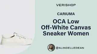 CARIUMA OCA Low Off-White Canvas Sneaker Women Review