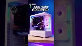 Компьютер в аквариуме?! Ardor Gaming Crystal CC1 #shorts #ardor #whitecase #корпус #аквариум