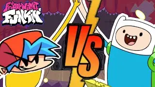 FNF VS Finn Adventure Time Friday Night Funkin Mod Pibby x FNF