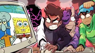 Losing FRIENDSHIPS over SPONGEBOB Flash Games