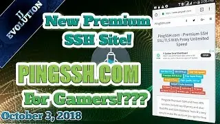 New Premium SSH Site for Gamers - Pingssh.com