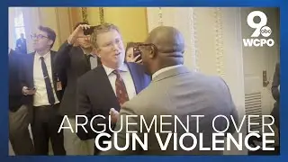 Reps. Jamaal Bowman, Thomas Massie get in shouting match over gun violence