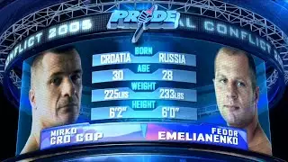 Old School: Фёдор Емельяненко vs Мирко Кро Коп