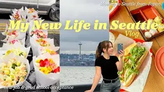 My first Seattle Vlog☔️ ~ moving from Japan, life updates + spend the weekend with me!