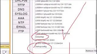Backup startup-config and IOS  tftp server