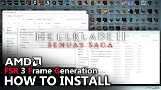 How to Install AMD FSR 3 Frame Generation on Hellblade 2