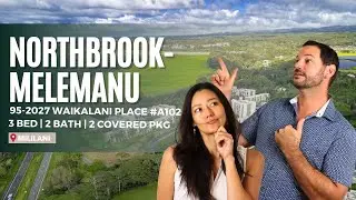 Upgraded 3 Bed, 2 Bath Ground Floor Unit at Northbrook-Melemanu | Mililani Home Tour 🌺🏡