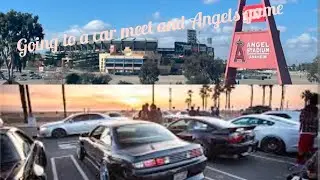 Beach car meet and a baseball game