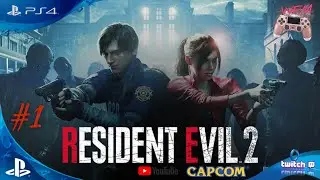 RESIDENT EVIL 2 * Ламповое ЖЕНСКОЕ прохождение игры #1 * PARTIAL COMMENTING