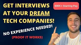 How To Get An Interview At ANY Company! Tech Sales Secrets