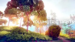 Unity Volumetric Lights + GodRays FREE | Lighting a Stylized Scene with Volumetric Lights