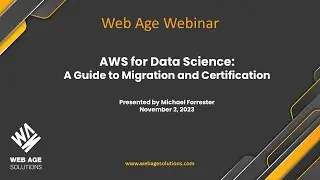 Free AWS for Data Science Webinar: A Guide to Migration and AWS Certification