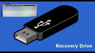 Steps in performing USB Recovery Drive to Reset Your PC in Windows 10