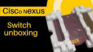 Cisco Nexus 93180YC FX Switch unboxing, Booting and Rack on Mount