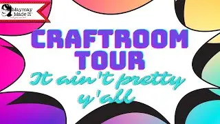 No Decorator’s were used in the filming of this video! 2023 Craft Room Tour