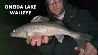 Ice Fishing Oneida Lake for WALLEYE! (Limited OUT)