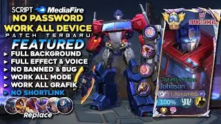 Script Skin Johnson Transformers Henz Optimus Prime No Password | Full Effect & Voice - Latest Patch