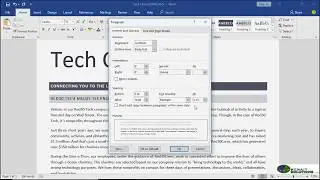 12 how to Adjust line spacing in office word 2019