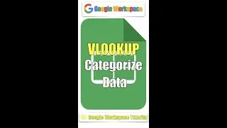 VLOOKUP | Categorize data