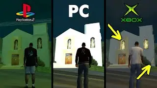 Сравнение GTA San Andreas на ПК, PS2, Xbox (№2)