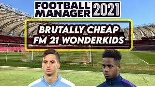 FM21 Brutally Cheap Wonderkids in Football Manager 2021