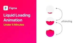 Design Liquid Loading Animation in Figma (Secret Trick)