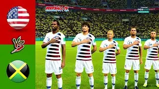 USA vs JAMAICA | International Friendly | PES 2021 Gameplay PC