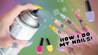 How I Do My Nails At Home!