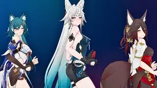 Yukong, Feixiao, Tingyun - Shewolf 【MMD/HSR】#honkaistarrail