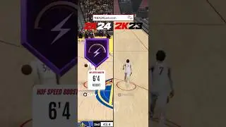 NBA 2K24 Speed Booster Badge Cap +Best Builder Tips in 2K24 