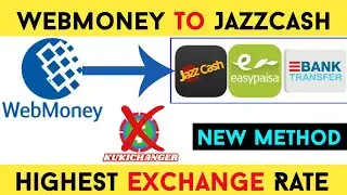 Webmoney To Jazzcash | Webmoney To Bank Transfer | Usd to Pkr | Currency Exchange | Money Transfer