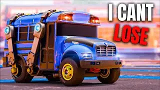 I Have NEVER Lost A Rocket League Game In This BUS...