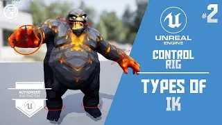 Unreal Engine 5 Tutorial -  Control Rig Part 2: Types of IK