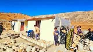 Rural life🏕🌳The Perren family has decided to build a greenhouse🍀🍀🌿🌻