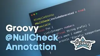 Groovy Tutorial | Avoiding NPE with @NullCheck annotation