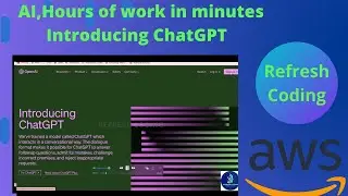 AI,Hours of work in minutes Introducing ChatGPT