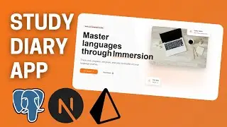 Build A Study Tracking App: Next.js, Prisma, Typescript, Shadcn, PostgreSQL. (Part 1 / 3)