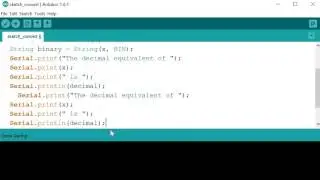Arduino101-3 Simple number conversion with String