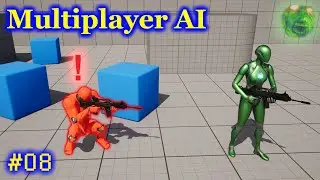 Returning to Idle State / Behavior Tree Updates - Making an AI Guard #8 - Multiplayer AI in UE 5