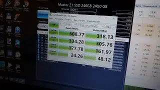 Что лучше SSD диск Maxtor Z1 240Gb Vs KingDian S280 240Gb? Часть 2