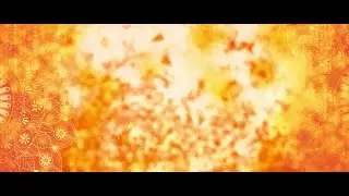 Best motion background without text animation particles moving gold background mandala background HD