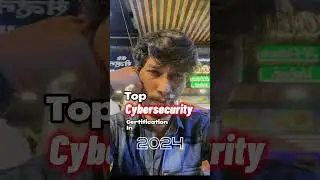 Top Cybersecurity Certifications in 2024 💯🔥 #cehexam #ethicalhacker #technology #cyberhead
