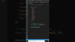 JavaScript Array slice() method - JavaScript Tutorial for Beginners