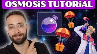 Osmosis Swaps & Staking Tutorial (Airdrops & Yield Farming)