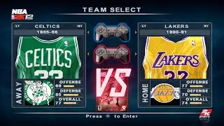 NBA 2K12 Retro Clash: '85 Celtics vs. '90 Lakers | Legendary Teams Face-off on PCSX2
